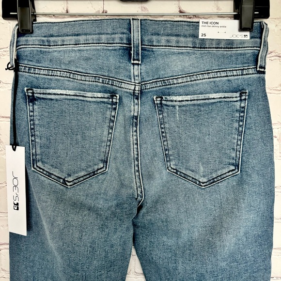 JOE'S The Icon Rookie Mid Rise Skinny Ankle Stretch Jeans--25 - Picture 5 of 16